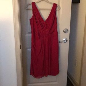 LIKE NEW Cherry David’s Bridal Short Dress Sz 16